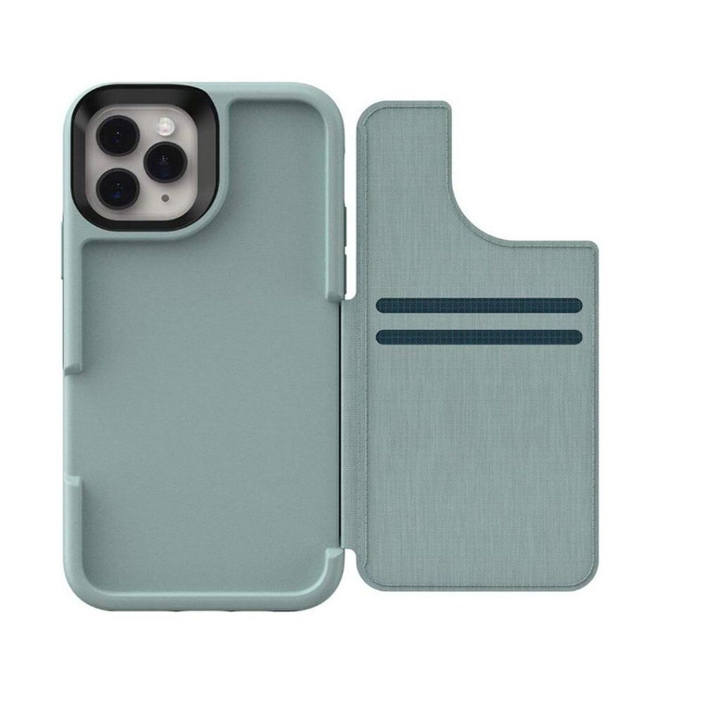 LifeProof Flip Wallet iPhone Case Drop Protective Cover 11 Pro apple mint green